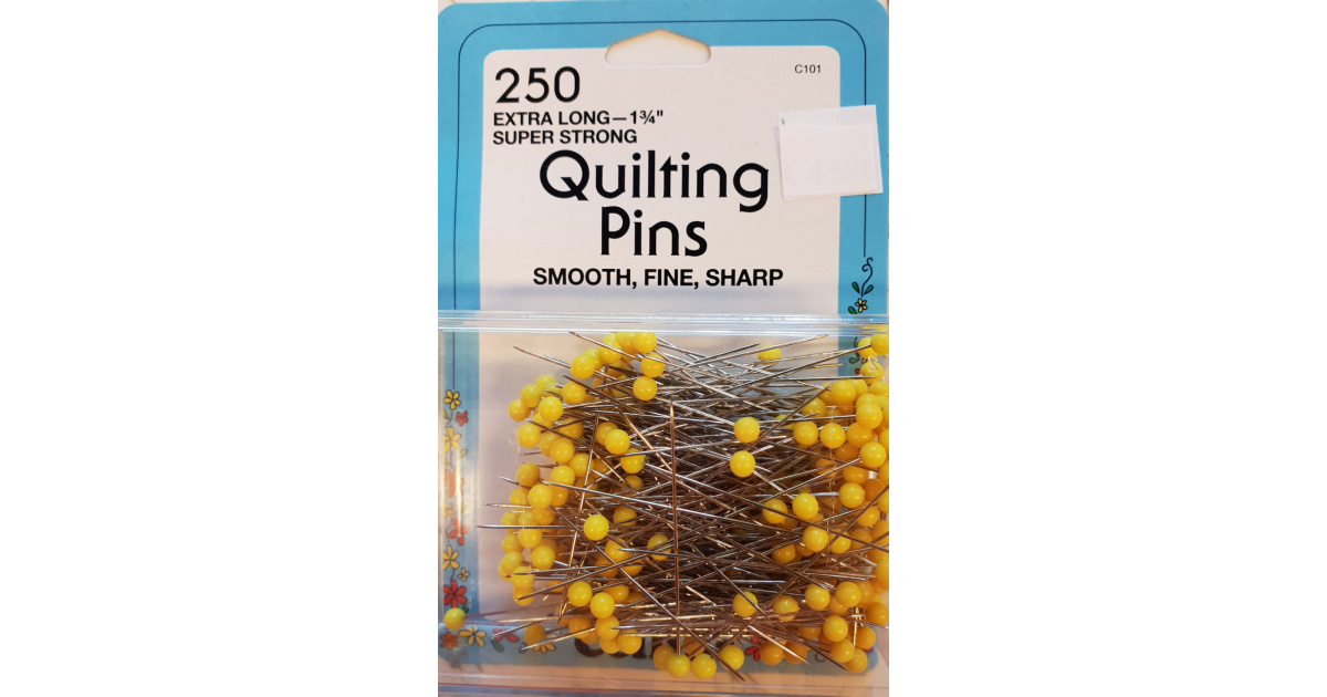 250 Extra Long Quilting Pins