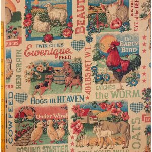 Maatilan eläimet 30, Concord House Tarjouskangas rajoitettu erä