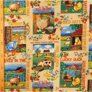 Maatilan eläimet 20, Concord House Tarjouskangas rajoitettu erä