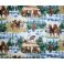 Hevoskangas 15, "Wild Horses", Kensington Studio for Quilting Treasures